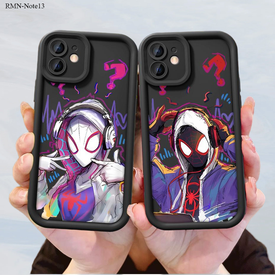 Capinha Para Xiaomi Redmi Note 14 13 12 12S Pro Plus 4G 5G Capa Macia Preta Case 6173 TYB em Oferta na Shopee