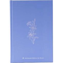 Bíblia Sagrada | ARA | Capa Dura | Floral Azul