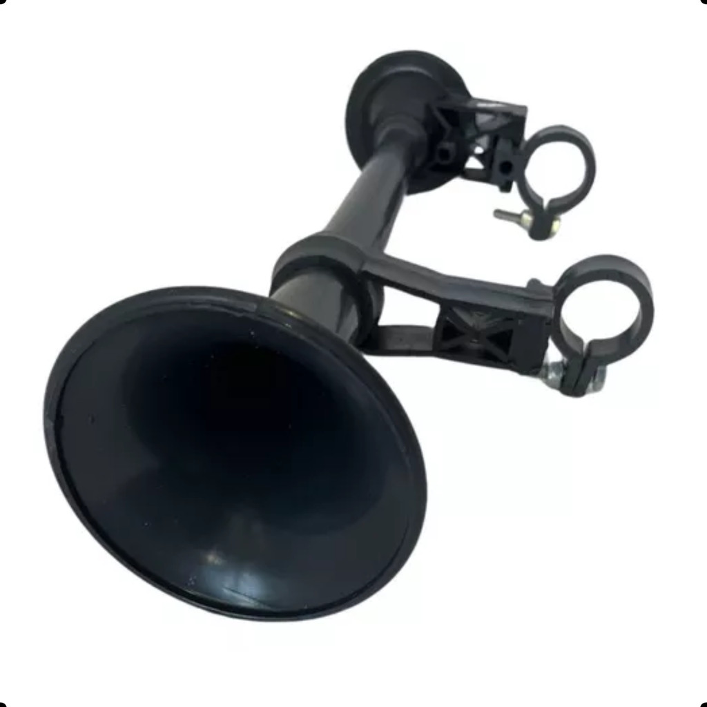 Detalhes do Buzina de Ar para Bicicleta Corneta 30cm Preta – Buzina Bike Simples Som Alto Segurança Ciclista