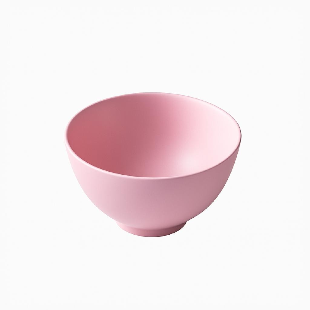 Cumbuca Cerâmica Rosa 500ml Tigela Servir Sopa Arroz Feijão Salada Cozinha Restaurante