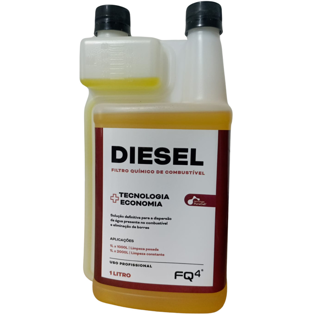 Aditivo Filtro De Combustível Químico Diesel 1 Litro Fq4 em Oferta na Shopee