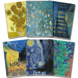 Kit Cadernetas Van Gogh Capa Flexível 40 Pág Pólen A5 em Oferta na Shopee