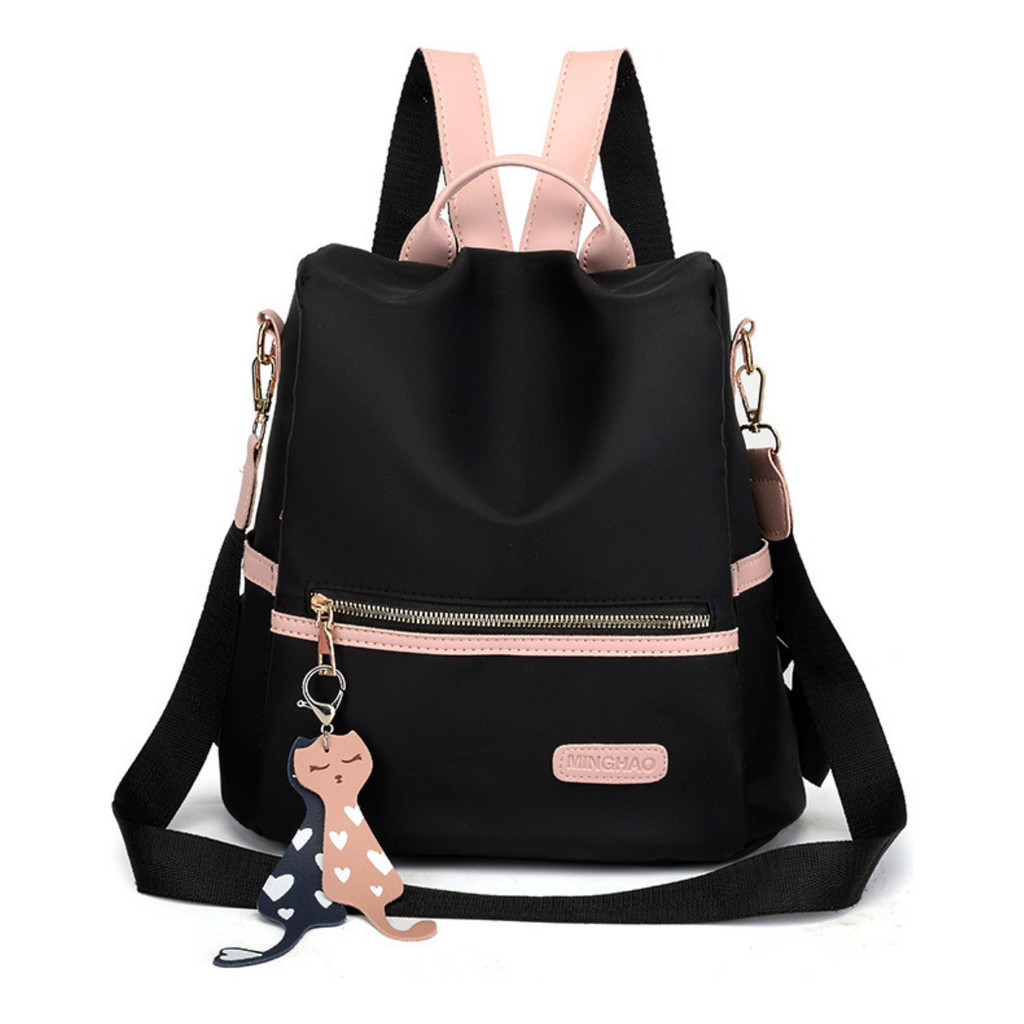 Mochila Escolar Trabalho Reforçada Bolsa Feminina Juvenil Passeio Trabalho Escolar Alça transversal