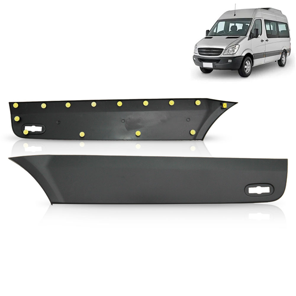 Par Alargador Paralama Traseiro Sprinter 2012 2013 2014 2015 2016 2017 2018 Anterior Com Furo Pisca