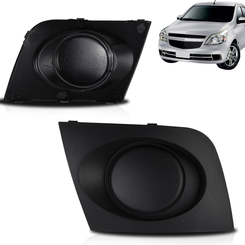 Grade Moldura Milha Agile 2009 2010 2011 2012 2013 Sem Furo em Oferta na Shopee