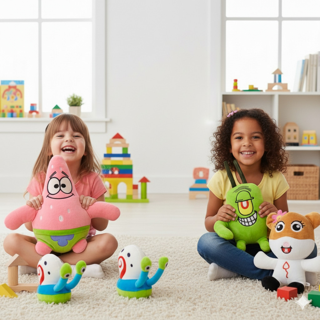 Pelúcia Bob Esponja e Patrick: Onde Comprar | BuscaProdutos