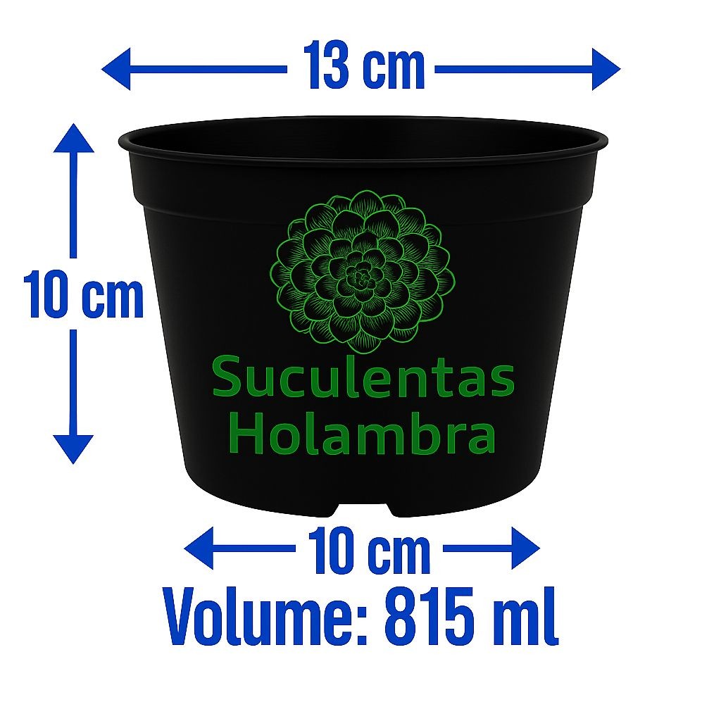 Kit 100 Vasos Pote 13 - REFORÇADO Cor Preta 815 ml