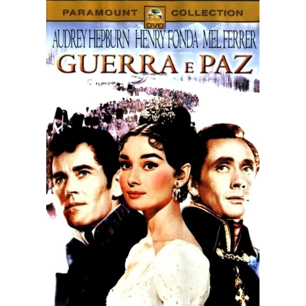 DVD Guerra e Paz NOVO Legendado editora