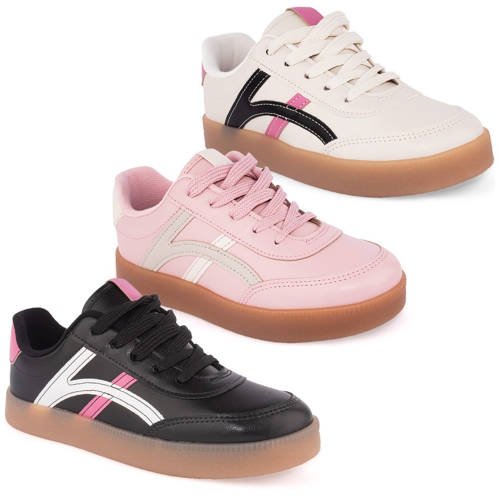 Tênis Molekinha Infantil Menina Moda Casual Original 2582