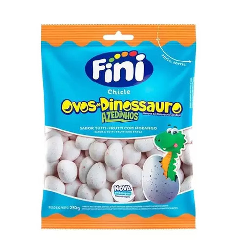 Chiclete Ovo Dinossauro 230g Fini