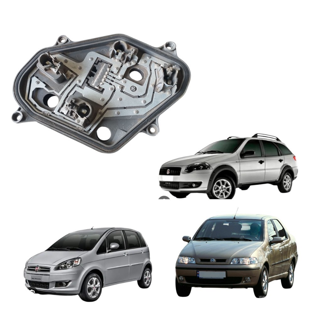 Circuito soquete lanterna fiat Siena Palio Idea 2001 2002