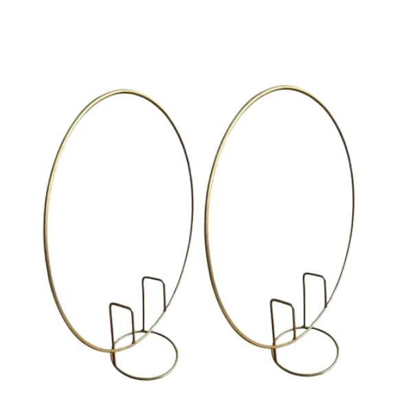 Kit 2 Arcos de Mesa 50cm com Suporte – Para Bexigas e Decoração de Festas, Aniversário e Chá de Bebê