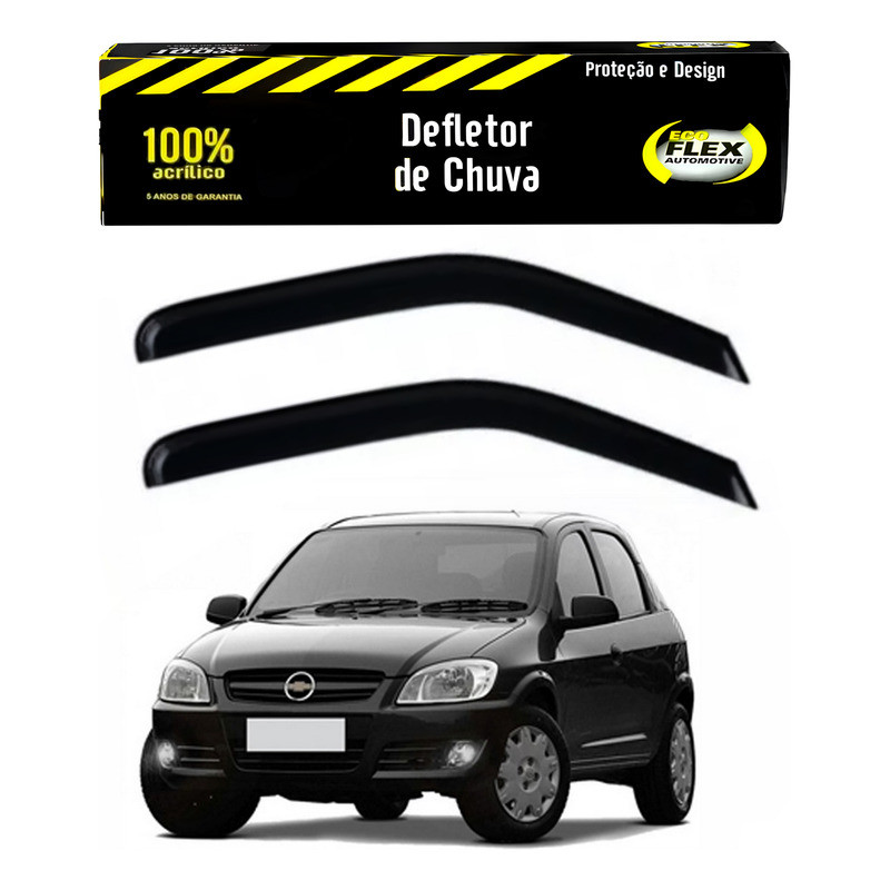 Jogo Calha Defletor Chuva Celta 1.0 2 Portas 2006 A 2012 em Oferta na Shopee