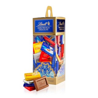 Caixa De Chocolates Lindt Tubo Napolitains Sortidos 250g em Oferta na Shopee