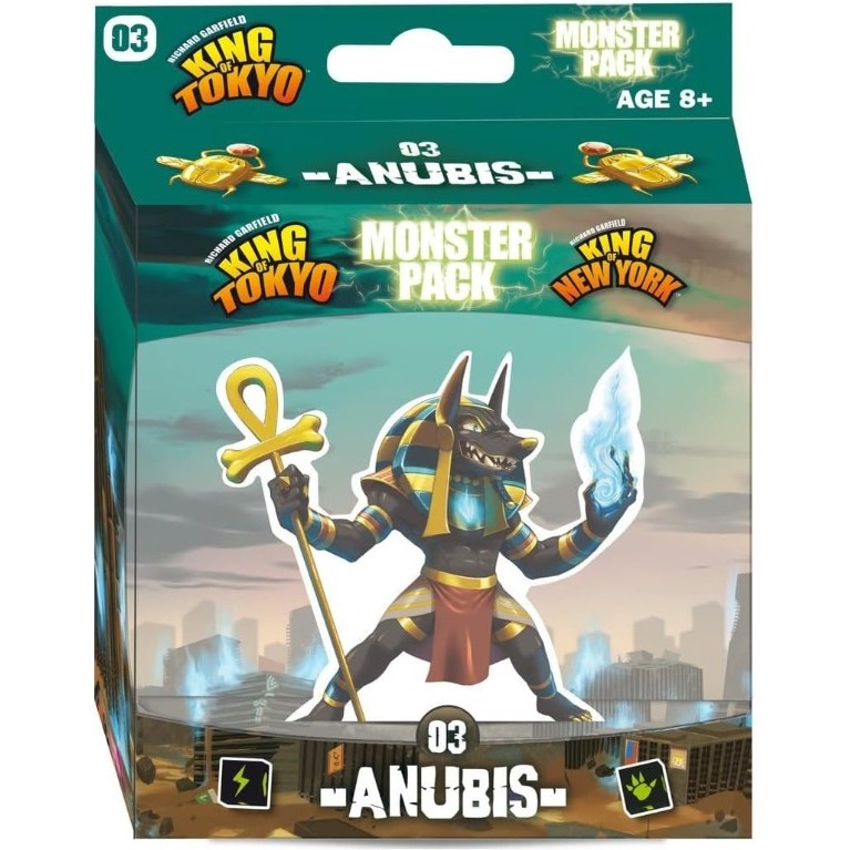 King Of Tokyo Monster Pack: Anubis — R$ 124,85 em Shopee