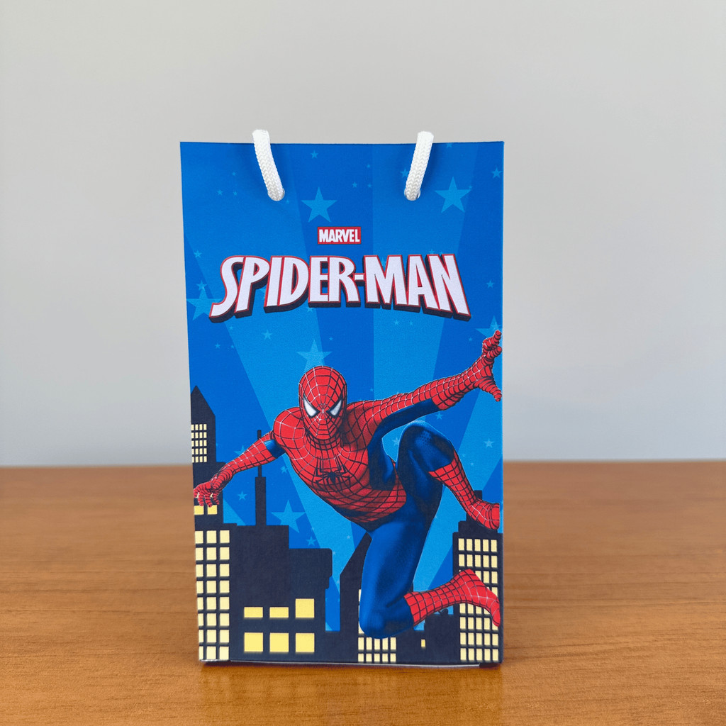 Sacolinhas Surpresa Personalizadas Homem Aranha – PEGUE E MONTE | Lembrancinha de Aniversário