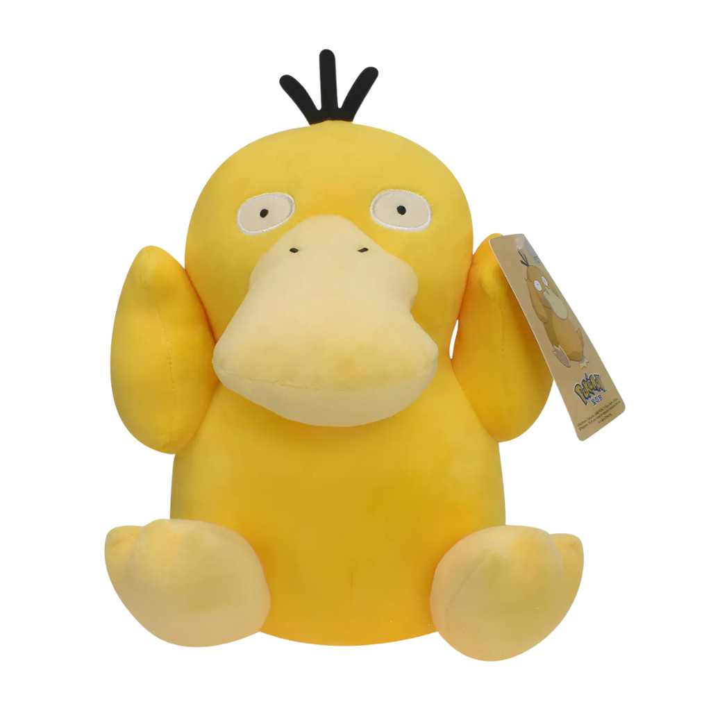 Pelúcia Pokémon 20cm – Mewtwo, Psyduck , Boneco Fofo e Macio