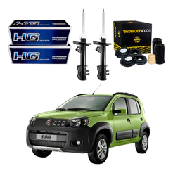 Kit Amortecedor Dianteiro. Novo Uno Way 1.0 1.4 2010 A 2016