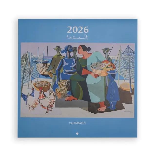 CALENDÁRIO 2026 DI CAVALCANTI PAREDE em Oferta na Shopee
