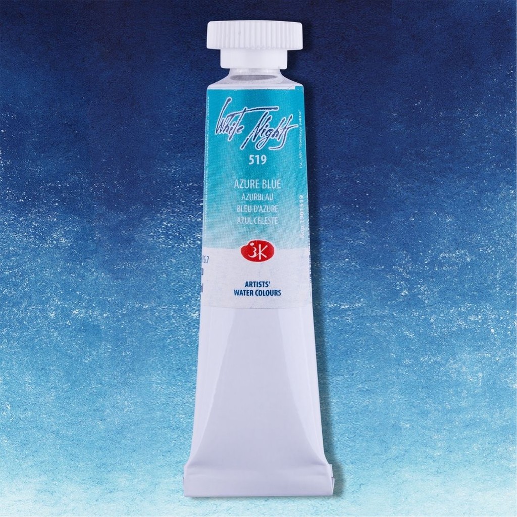 Aquarela Bisnaga White Nights 519 Azure Blue