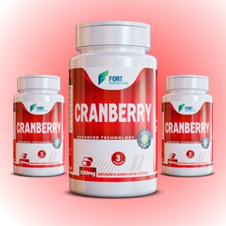 CRANBERRY 500mg | 120/240/360 Cápsulas | NATURAL em Oferta na Shopee