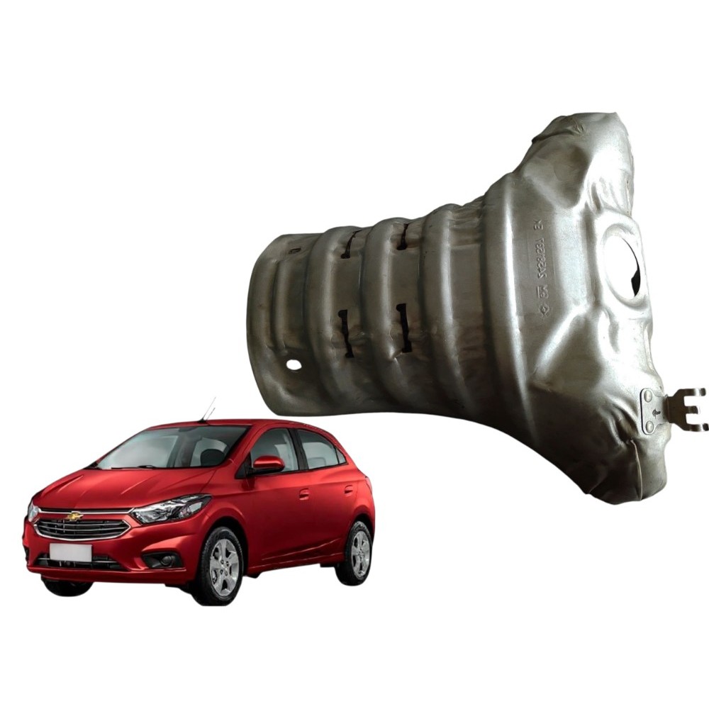 Protetor  coletor escapamento gm Onix  LTZ flex  2019