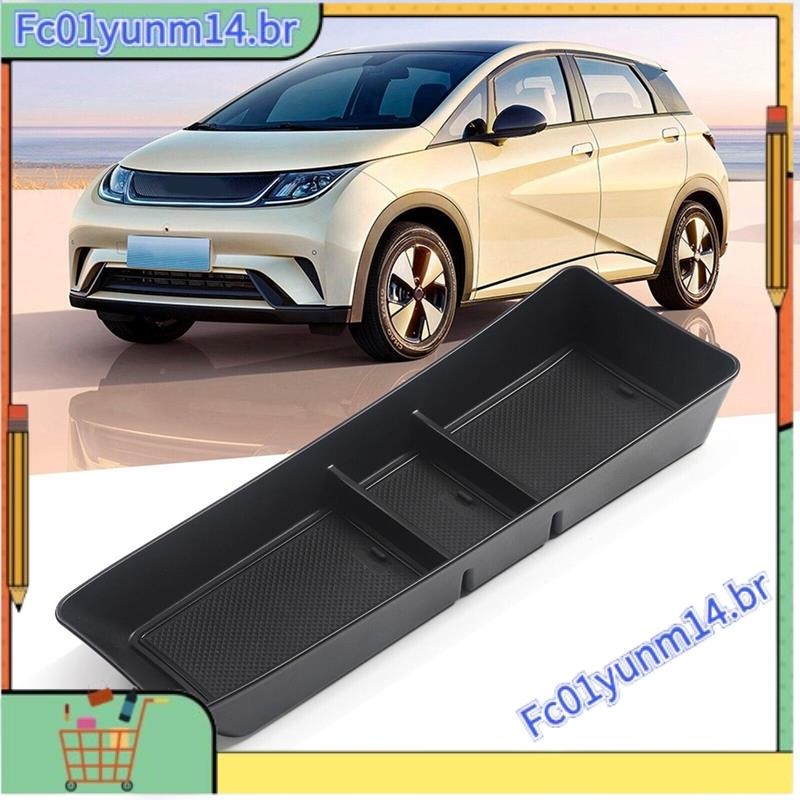 Para BYD Golfinho Atto 2 2023 2024 EV Console Central Do Carro Sob Organizador Bandeja Caixa De Armazenamento Componente