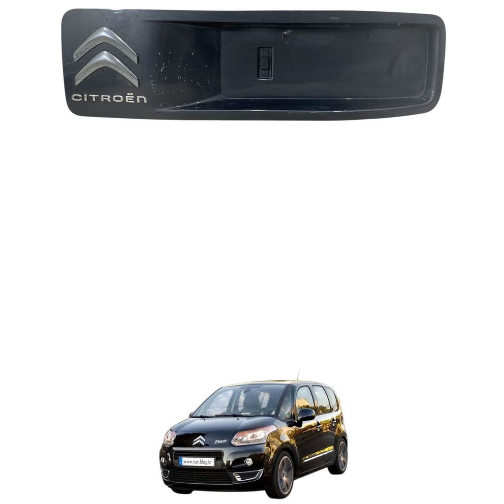 Suporte Moldura Placa Chumbo Citroen C3 Picasso 2012 A 2015