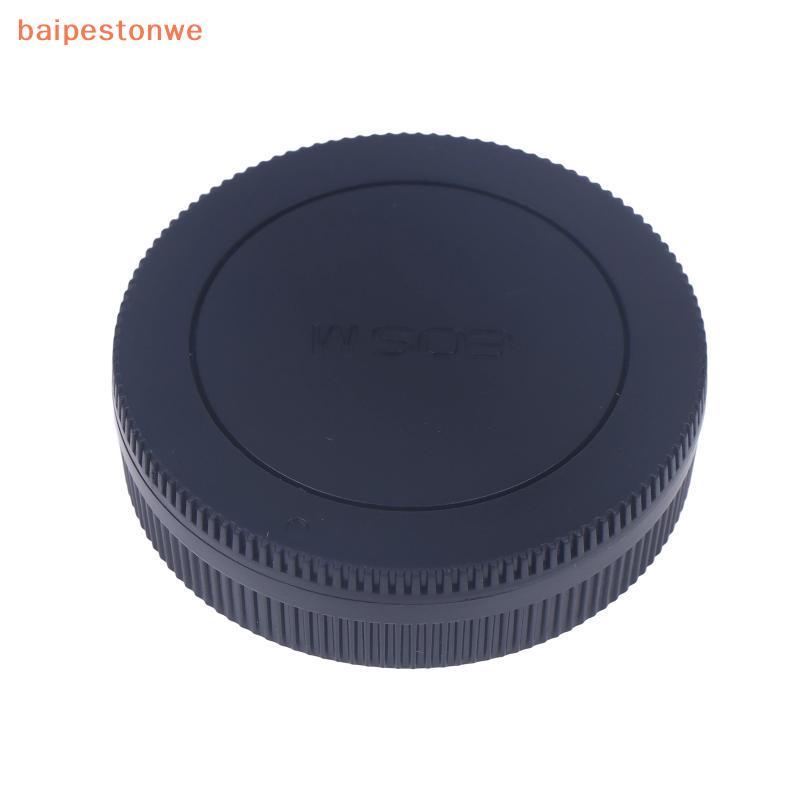 [baipestonwe] Tampa Frontal Da Câmera Lente Traseira Para EOSM M1 M2 M3 M5 M6 M10 M50 M100 EF-M Protetor De Capa De Sem