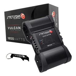 Modulo Amplificador Vulcan 1200w Rms Stetsom 1 Ohm Sem Juros