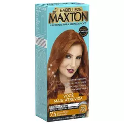 Tintura Maxton 7.4 Louro Mel Acobreado