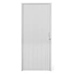 Porta Sanfonada PVC Plastilit 0,70x2,10m Cinza