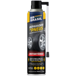 Spray Reparador de Pneus Instantâneo 400ml BRBRASIL