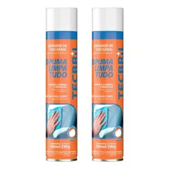 Kit 2 Espuma Limpa Tudo Tecbril 300ml Multiuso Limpa Estofado Sofá