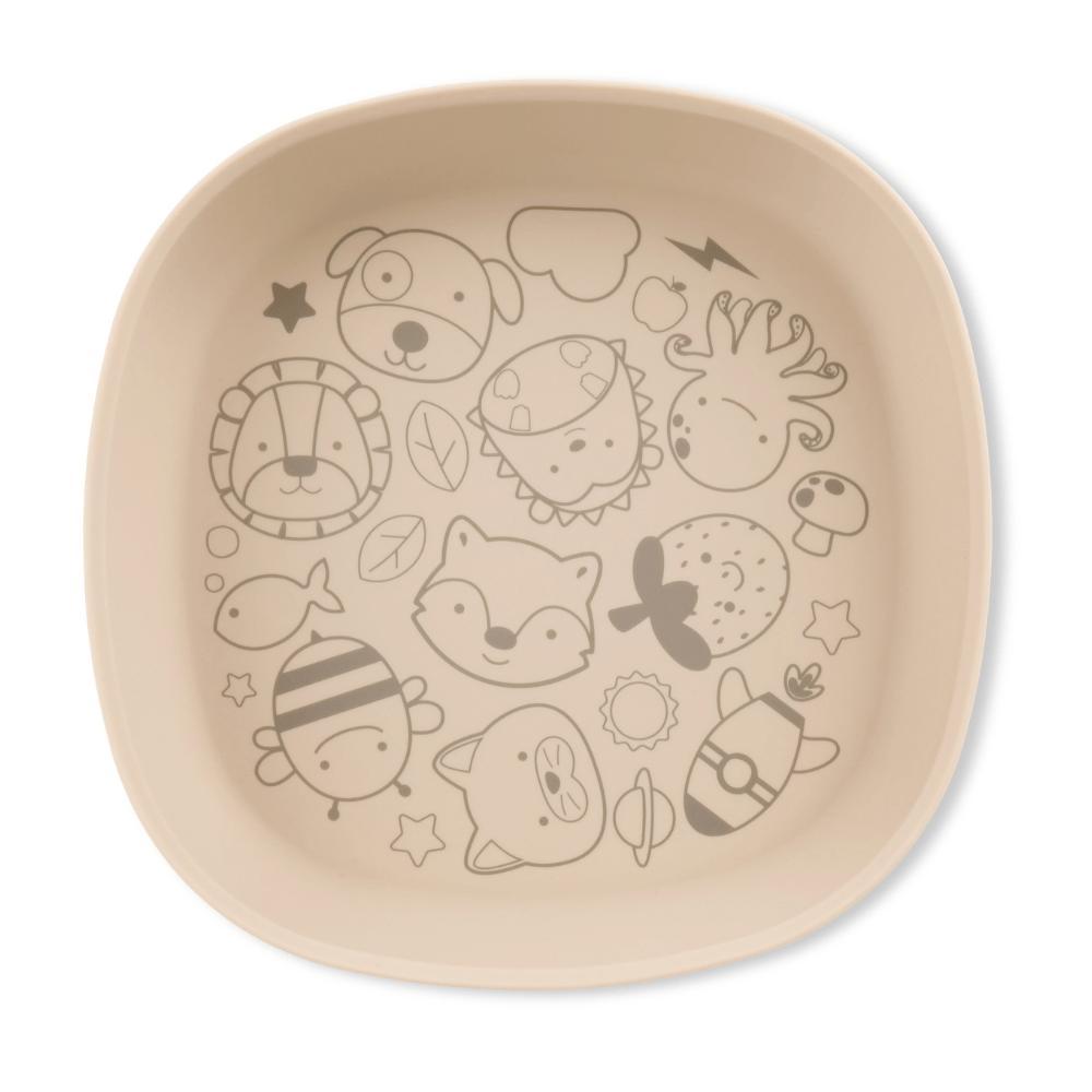 Prato De Silicone Zoo e Spark Style Aveia Skip Hop