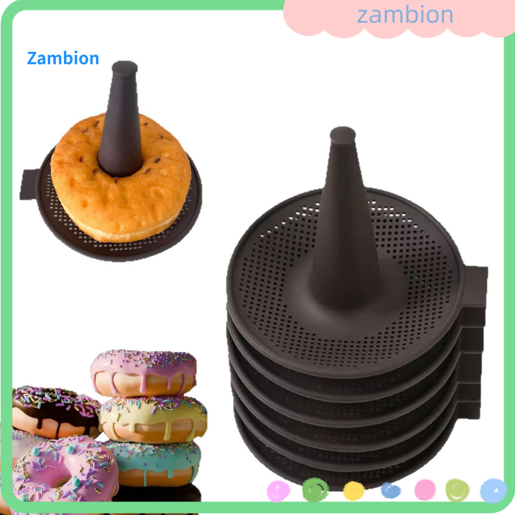 Heat Resistant Baking Mold Silicone Bread Bagel Set for Homemade Donuts – Nonstick Easy Release Dishwasher Safe for Br