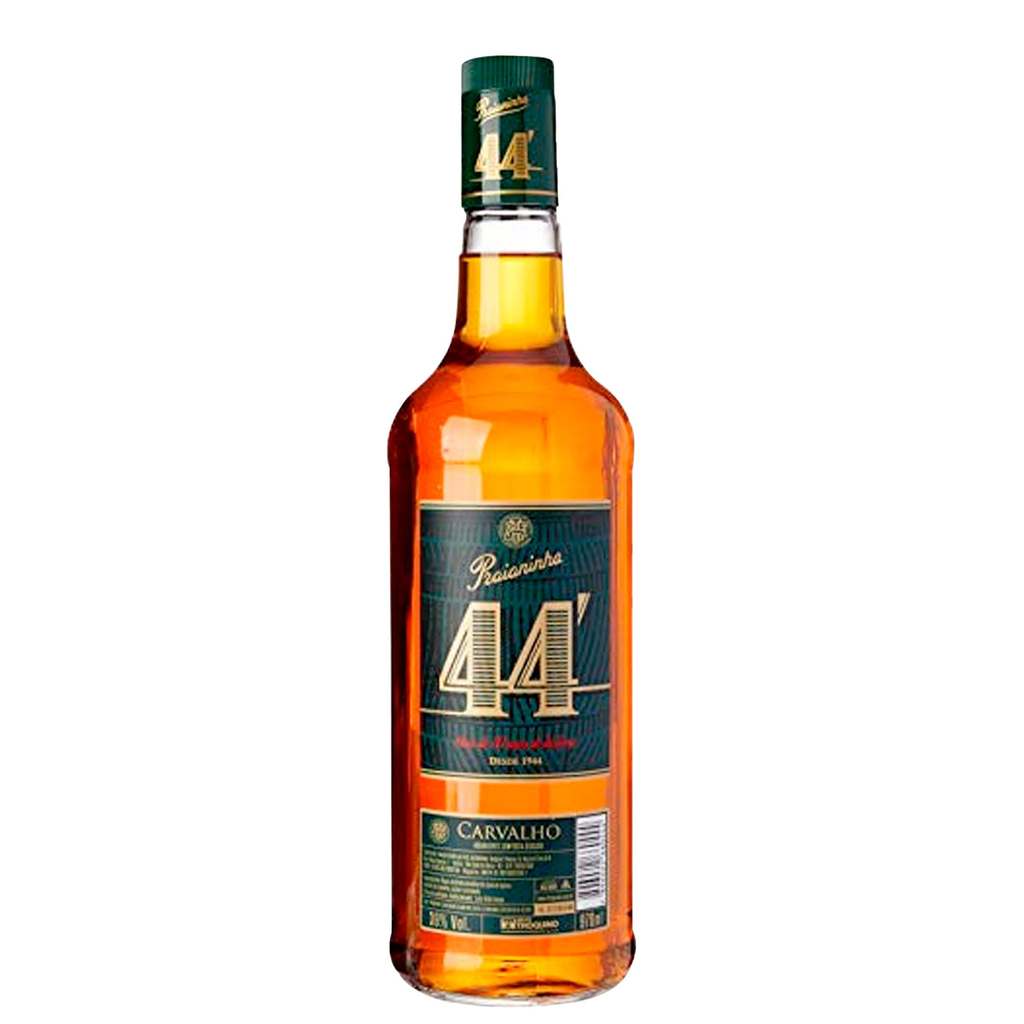 Cachaça Praianinha 44 Carvalho 970ml