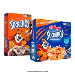Kit Sucrilhos Ovomaltine 200g + Sucrilhos Original 1kg