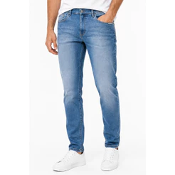 Calça Jeans Regular Básica Sofisticada Polo Wear Jeans Médio