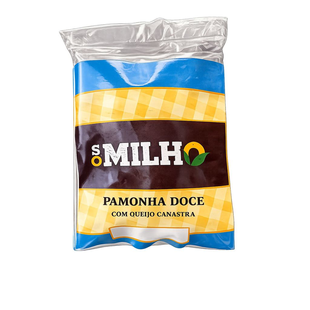 Pamonha Doce com Queijo Canastra Meia Cura Só Milho