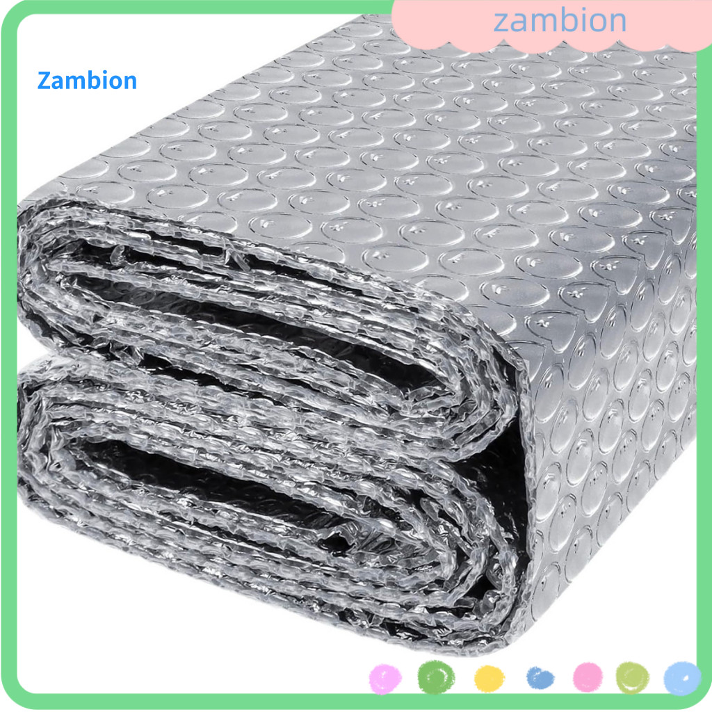 Heat Insulation Film Double-layer Bubble Reflective R-value 24 Double Foam Waterproof Foil Panel for Home Roof Wall Ther