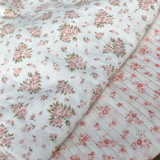 Boneca DIY roupas artesanais fazendo algodão fino pano de seda dourado japonês coreano pequeno tecido Floral