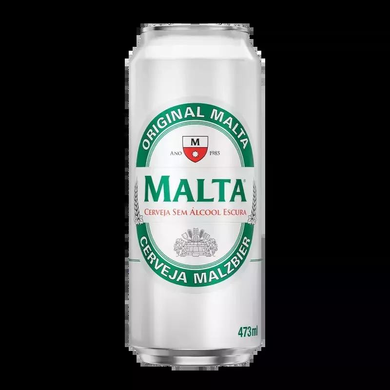 Cerveja Malta Malzbier Sem Álcool 473ml Caixa com 12 Latas / pack promoção em Oferta na Shopee