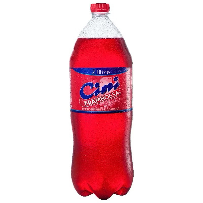 Refrigerante 2 Litros Framboesa Refri Tradicional Cini Gasosa