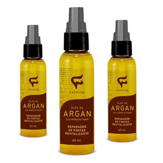 Kit 6 -12  Reparador De Pontas Óleo de Argan Fashion Nutrição e Hidratação