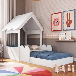 Cama Infantil Montessoriana Casinha - Completa Móveis