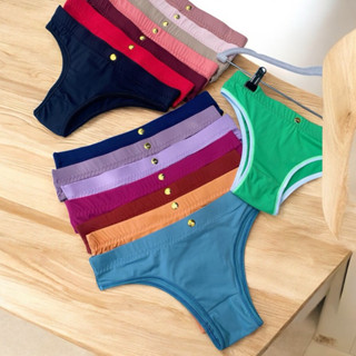 kit 5 Calcinha premiun poliamida conforto e alta qualidade em Oferta na Shopee