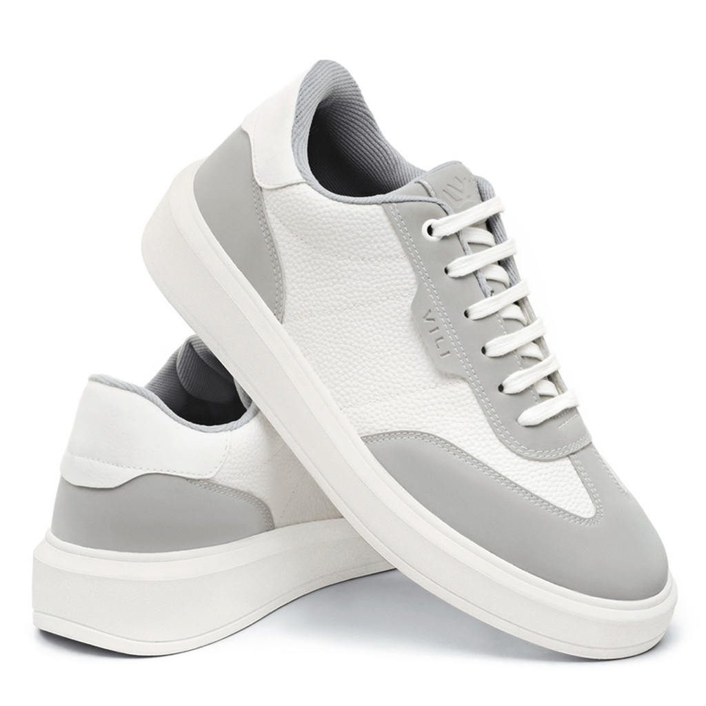 Detalhes do Tênis Masculino VILI Urban Sapatênis Casual Couro Nobuck