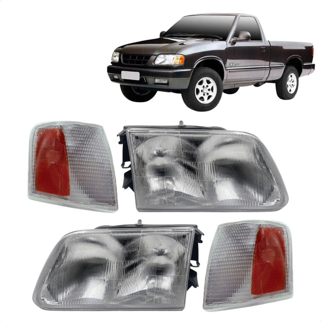 Par Farol Blazer S10 1995 1996 1997 1998 1999 2000 + Pisca
