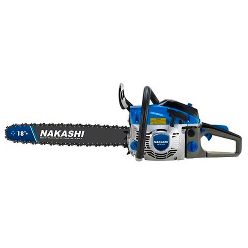 Motosserra à Gasolina Profissional 2 Tempos 49,3cc Sabre 18" NCS 500 Nakashi